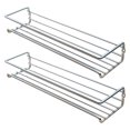 thumbnail image 1 of 2/4pcs Seasoning Racks Metal Hanging Spice Pantry Kitchen Gadget (Silver 2Pcs), 1 of 6