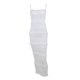 thumbnail image 2 of Gibobby Vestidos para Mujer Vestido largo ajustado con tirantes para mujer(Blanco,G), 2 of 5