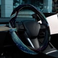 thumbnail image 6 of Whale Printing 14.5 Inch PVC Leather Steering Wheel Cover Auto Accessories for Car Wheel Covers, Steering Wheel Covers, 6 of 6