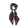 thumbnail image 1 of Bolso de mano con asa para la cabeza, banda para el pelo, cuello, cinta de seda, bufanda para decoración de mujeres y niñas, 1 of 5