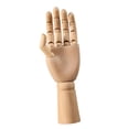 thumbnail image 5 of yotijay Wooden Hand Mannequin Artist Manikin Hand Ornament, Multiple Uses, Movable Joint Large, 5 of 9