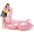 thumbnail image 4 of Flotador inflable para piscina Jasonwell Giant con forma de flamenco, 190 x 200 x 135 cm, 4 of 7