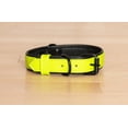thumbnail image 5 of Collier pour Chien. Collier pour Chien Fait à la Main en Cuir Véritable, Vert Lime avec Doublure Intérieure Noire, Boucle Ajustable. Buddies Collars, 5 of 5