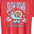 thumbnail image 3 of Instant Message - Slow Down Still Have Time - Women's Short Sleeve Graphic T-Shirt, 3 of 6