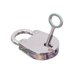 thumbnail image 5 of Pequeño de Metal Minúsculo Equipaje / Maleta Caja Artesanía Diario Llaves de Bloqueo Plata CUTICAT candados, 5 of 8