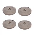 thumbnail image 2 of 24 Piezas Almohadillas de Picos de Cobre Puro para Altavoz Altavoz HiFi Caja Aislamiento Soporte de Piso Pies Base de Cono Almohadilla para Zapatos (Negro), 2 of 6
