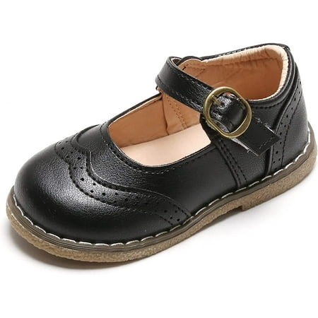 

Girl s Classic Mary Jane School Uniform Shoes Flat Dress Shoes