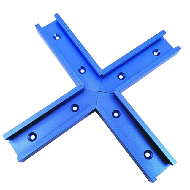 Heavy Duty Mitre Jig Fixture Slot Router Table Carpintero 4 tamaños Tipo A- 100mm- Azul kusrkot Tope de inglete