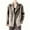 Khaki, variant on Womens Fall Winter Casual Business Wool Blend Blazer Coat Dressy Loose Notched Lapel Double Breasted Cropped Overcoat Yellow S