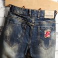 thumbnail image 4 of Men‘s Casual Distressed Retro Plus Size Denim Shorts, 4 of 6