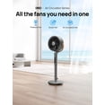 thumbnail image 3 of Dreo Smart Fan For Bedroom, Pedestal Fan With Wifi/Voice Control, Works With Alexa/Google, 105, 3 of 5