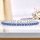 thumbnail image 2 of JeenMata Enorme Septiembre de Corte Princesa de 11 Quilates - Zafiro Azul - Pulsera de Tenis con Piedra Natal para Mujer Diseño de Eternidad - Chapado en Oro Blanco, 2 of 6
