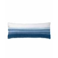 thumbnail image 2 of Haze Blue White Ombre Body Pillow Cover, Pillowcase Protectors with Zipper, Breathable Decorative Throw Pillow Case Cover, Vintage Gradient Striped Aesthetics Pillow Shams for Couch Sofa 20x60Inch, 2 of 8