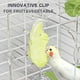 thumbnail image 5 of Comedero Automático para Pájaros, Comedero Tipo Jaula con Percha, Soporte Multifuncional para Frutas y Verduras para Periquitos., 5 of 5