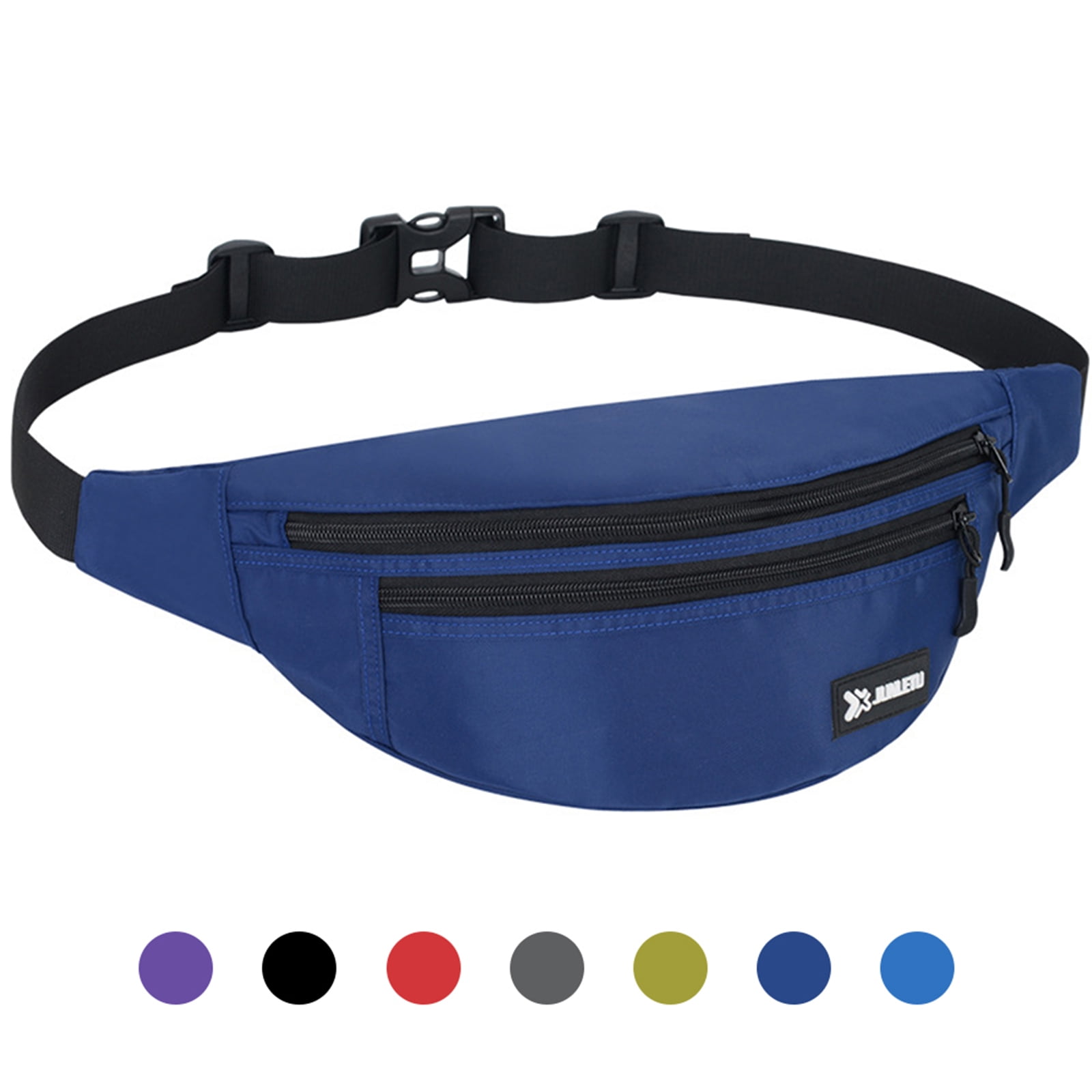 1-5 Packs Runner Waist Belt Bag Pouch Bum Sport Jogging Universal Mobile Pockets 