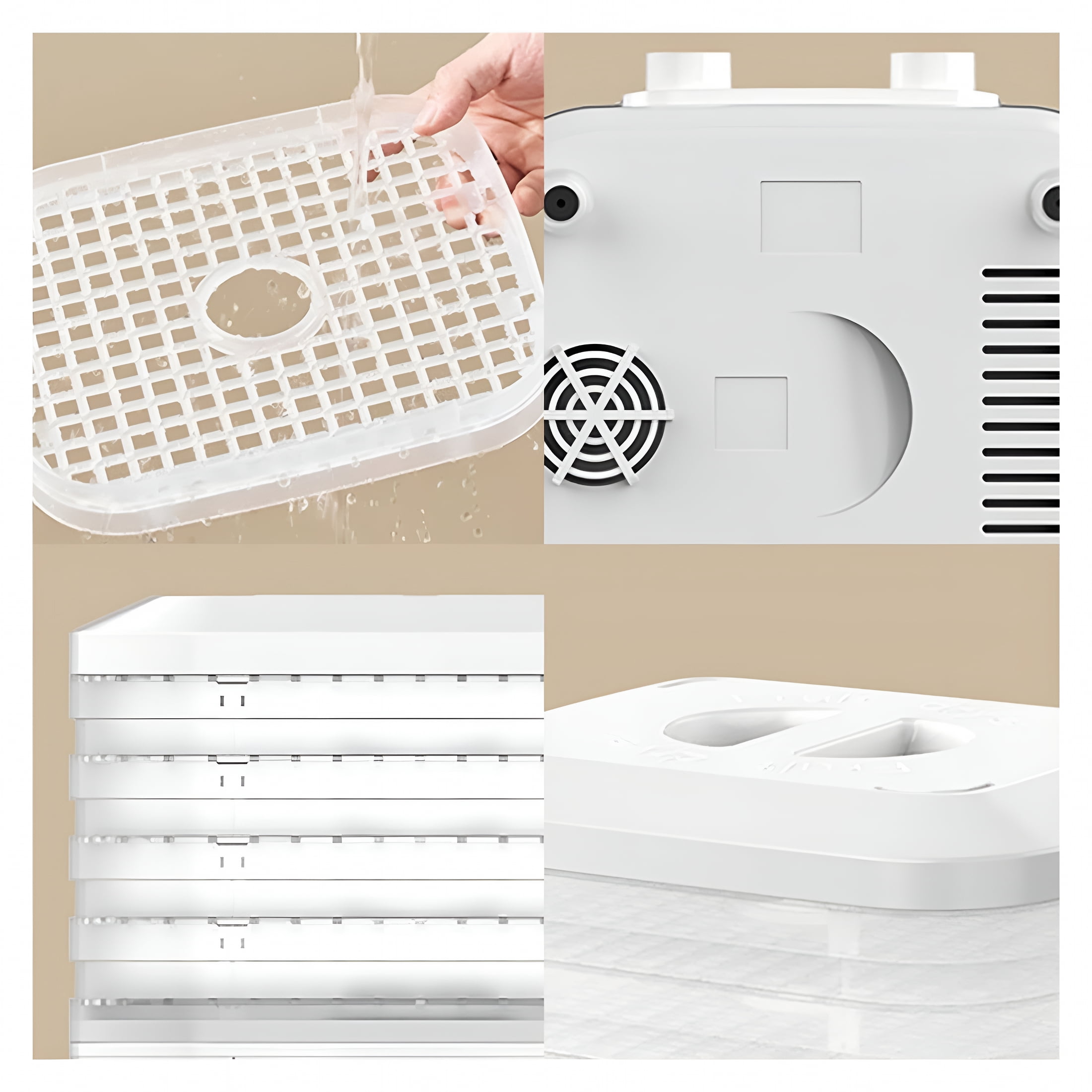 HIBIBUD Home Freeze Dryer for Food Preservation,Digital Multi-Layer Dryer with Adjustable Temperature for Kitchen Use