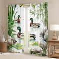 thumbnail image 2 of Castle Fairy Mallard Duck Black Out Curtains,River Animal Curtains Pack of 2 (42x63 Each), 2 of 6
