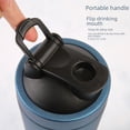 thumbnail image 2 of Taza térmica de acero inoxidable de gran capacidad para deportes de fitness, hervidor de proteína de comercio exterior, taza para batidos de hielo, 2 of 6