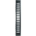thumbnail image 4 of ICC Vertical Plastic Finger Duct - Vertical Cable Finger - Black- Black Powder Coat - 2 Pack  (ICCMSC30BK), 4 of 9