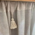 thumbnail image 3 of Billuyoard infinitas posibilidades con estas cortinas versátiles Cortinas cortas retro de algodón y lino Decoración del hogar, 3 of 6
