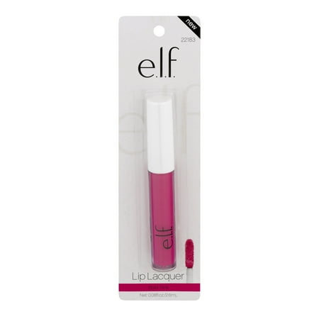 e.l.f. Lip Lacquer Bold Pink, .08 fl.oz
