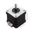 thumbnail image 4 of Tignapoo High-Performance 40mm Stepper Motor for X and Z Axes, Compatible with Artillery Sidewinder X1/Genius 3D Printers, Ideal Upgrade for Enhanced Precision and Reliability, 4 of 6