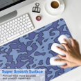 thumbnail image 4 of Blue Ocean Camouflage&nbsp;pad Mousewaterproofwashable&nbsp;for Office Home Work Gaminggaming Mouse PadRubber Base Mousepad with Stitched Edges 31.5x11.8inches, 4 of 7