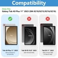 thumbnail image 2 of Protector de pantalla ProCase para Galaxy Tab A9 Plus 11 2023, 2 of 8