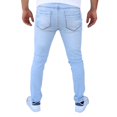 thumbnail image 4 of Pantalón de mezclilla stretch John Silver  Corte skinny Color azul claro blinch, 4 of 5