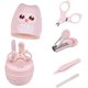 thumbnail image 1 of Kit de uñas para bebé GLOVAL BABY, kit de manicura y pedicura para bebé con estuche con forma de búho. Cortaúñas para bebés, tijera, lima de uñas para bebés y pinzas para recién nacidos, bebés y niños pequeños (verde) Zhivalor CW-CC119-2, 1 of 6
