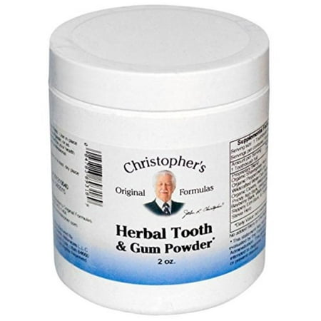 Christopher's Original Formulas Herbal Tooth and Gum Powder, Dr. Christopher By Christophers Original