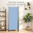 thumbnail image 5 of Gaildon 71’’L*99’’W 3-Pane Portable Folding Privacy Room divider, 5 of 9