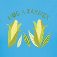 thumbnail image 3 of CafePress - Hug A Farmer T Shirt - Women's Traditional Fit Dark T-Shirt, 3 of 4