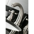 thumbnail image 4 of Kingston Brass KB4988BX Metropolitan Widespread Bathroom Faucet with Pop-Up Drain, Brushed Nickel, 4 of 8