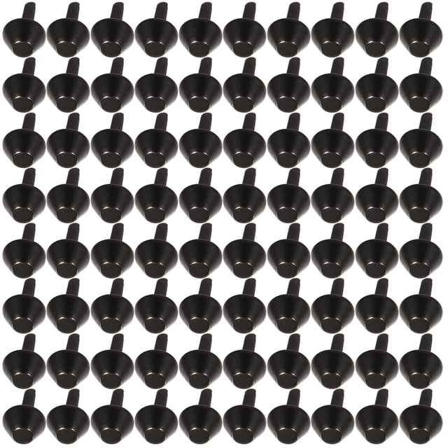 EeaseCA 100 Pcs Rivets en Cuir pour Artisanat DIY Pieds de Sac à Main Type Seau