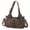 2D.BROWN, variant on Hobo Bags for Women Vegan Leather Shoulder Purses and Handbags Ladies Roomy Tote Bags Purse with Crossbody Strap