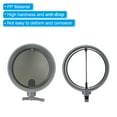 thumbnail image 4 of Uxcell 8" HVAC Duct Manual Volume Damper, PP Adjustment Flame Retardant Airflow Backdraft Damper Control Dark Grey, 4 of 5