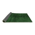 thumbnail image 2 of Ahgly Company Indoor Square Abstract Emerald Green Modern Area Rugs, 6' Square, 2 of 4