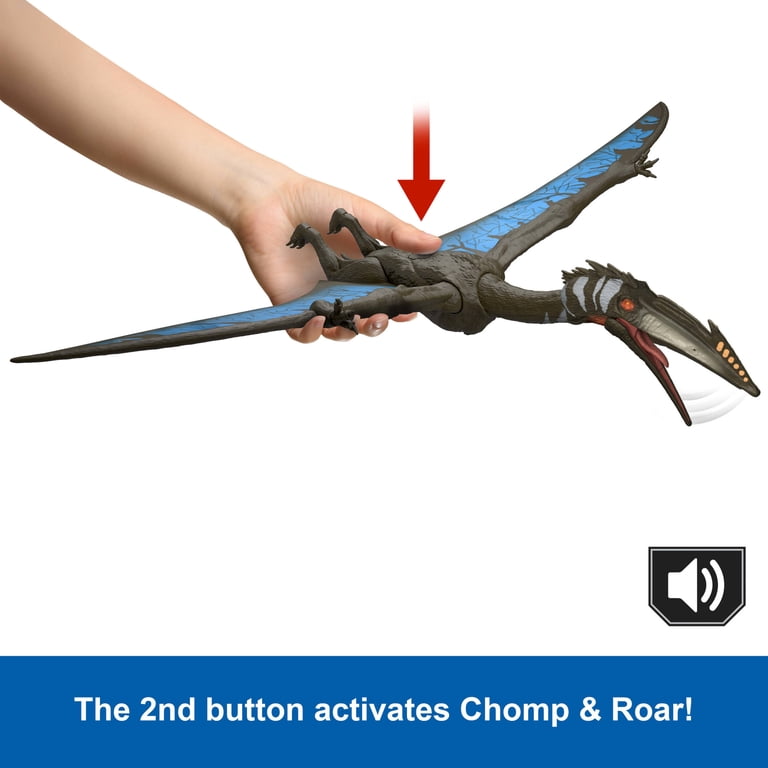 ケツァルコワトルス Jurassic World Rebirth Quetzalcoatlus Action Figure, Winged