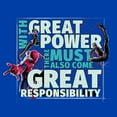 thumbnail image 2 of Men's Spider-Man Great Power and Responsibility Trio Team Graphic T-Shirt, 2 of 4