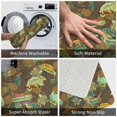 thumbnail image 4 of Non Slip Door Mat, Artistic Cute Lizard Chameleon Green Fast Drying Bath Tub Mats, Absorbent Bathroom Rugs Entrance Welcome Mat, Bath MatS for Tub, Floor, Home, Kitchen, Hotel,16x24in, 4 of 6