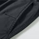 thumbnail image 4 of Puntoco Pantalones casuales largos para hombre Pantalones casuales de moda para hombre de color sólido con bolsillos con cremallera y cintura elástica largos, 4 of 5