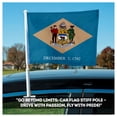 thumbnail image 4 of Promopatriot Delaware State DT Car Flag 12 x 16 inch, Flex Pole, Polyester Reverse Print, 4 of 5
