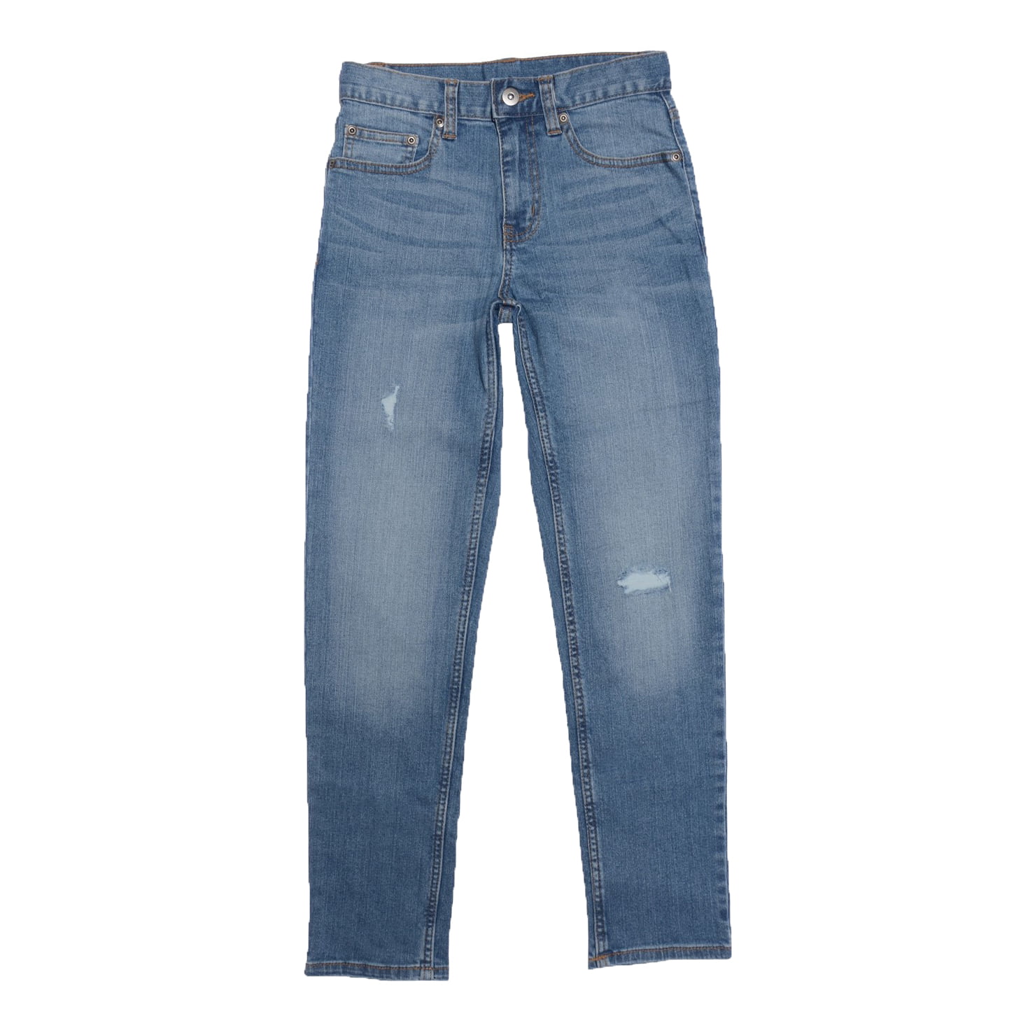 Faded Glory Boy's Skinny Jeans with Destruction - Walmart.com
