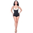thumbnail image 7 of Womens Body Shaper Bodysuit Boyshort with Firm Abdomen Control Underbust corset Lingerie Black, 7 of 7