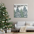 thumbnail image 2 of Stupell Industries Oh Christmas Tree Vintage Graphic Art Gallery Wrapped Canvas Print Wall Art, Design by Kim Allen, 2 of 7