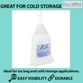 thumbnail image 5 of 5lb Metallocene Ice Bag - 11.5"x18" & (500 Bags) 1.2Mil Printed Ice Bag with Drawstring Closure - Heavy-Duty Plastic Ice Bags - Convenient Bulk Pack for Ice Storage and More, 5 of 7