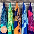 thumbnail image 4 of Beach Towel - Tropical Blue, Unique Design, Extra Large, Suitable for Kids and Adults, 4 of 4