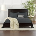 thumbnail image 3 of PURE BAMBOO Sheets King Size Bed Sheet 4 Piece Set, Genuine 100% Organic Bamboo Viscose, Luxuriously Soft & Cooling, Double Stitching, 16" Deep Pockets (King, Charcoal), 3 of 9