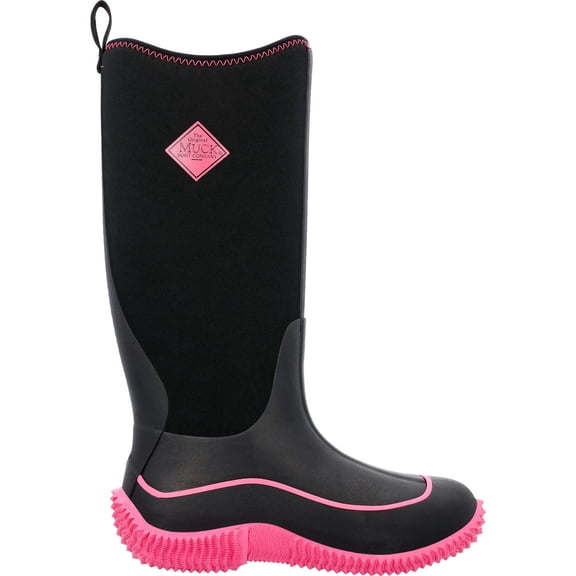 Muck Women's Hale, Black/Hot Pink